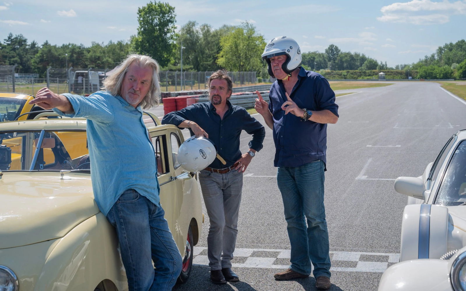 Clarkson, Hammond and May in Eurocrash